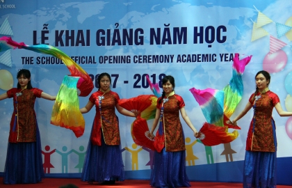 LỄ KHAI GIẢNG NĂM HỌC TẠI TRƯỜNG HORIZON, 5-9-2017